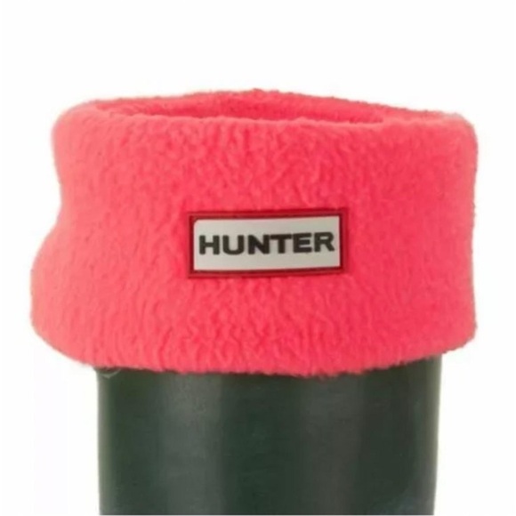 Hunter Vibrant Pink Boot Socks Fleece - Picture 2 of 3